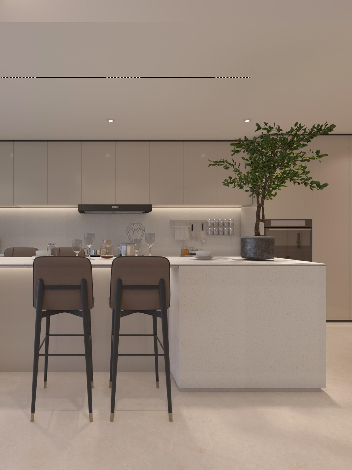 Vefon modern luxury modular kitchen