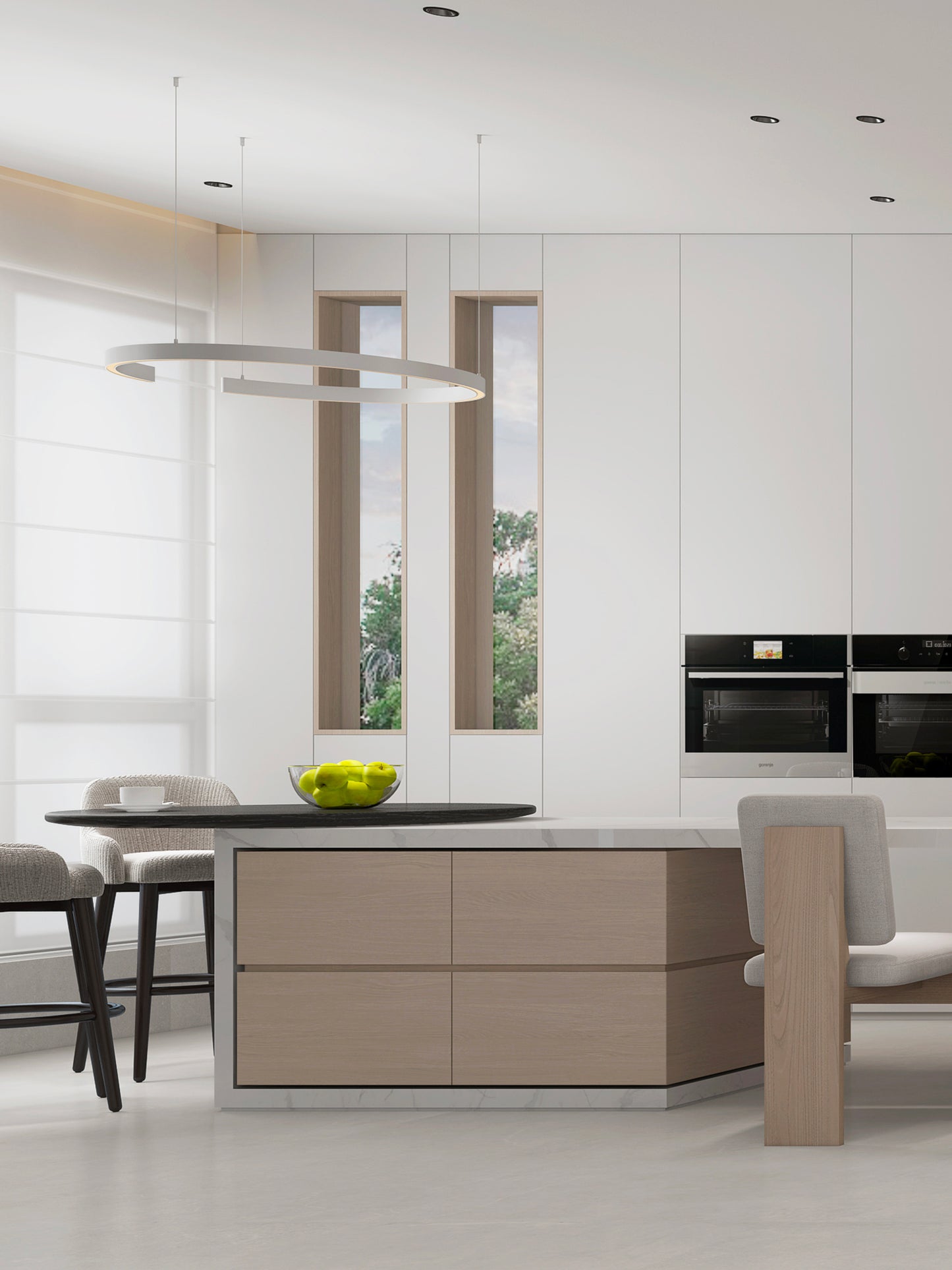 Vefon new model furniture modular kitchen wall cabinet dining sets kitchen furniture