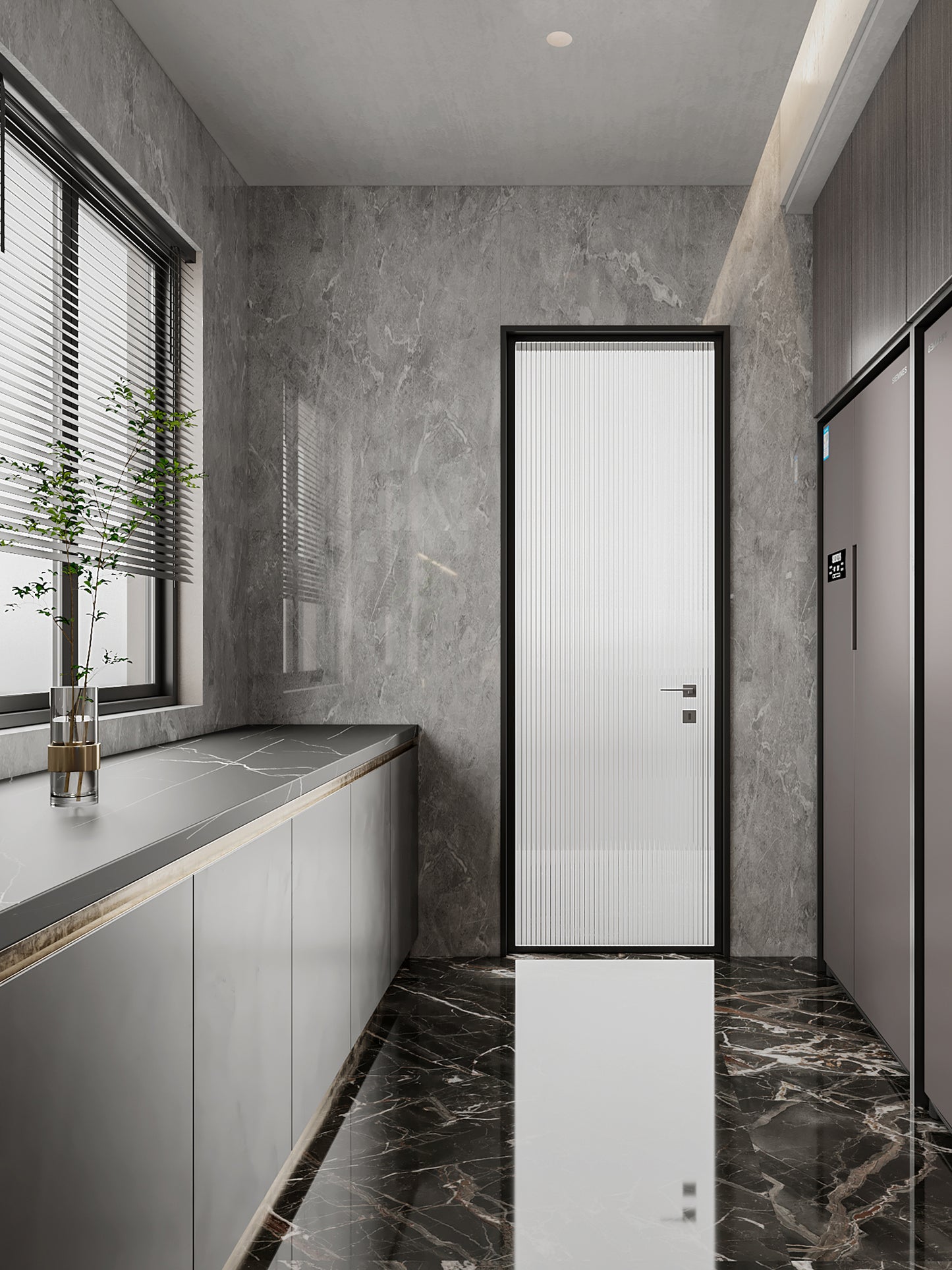 Vefon luxury design modern kitchen cupboard