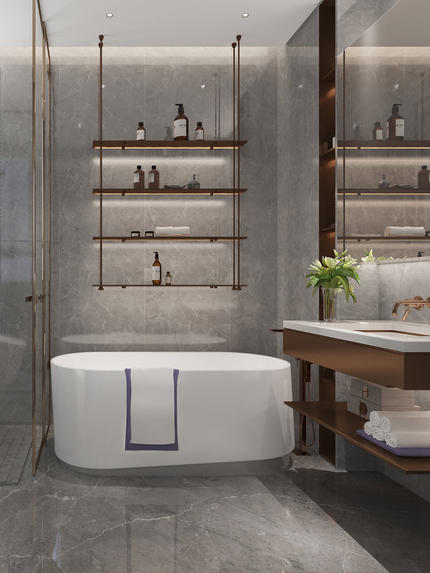 Vefon wood vanities luxury bathroom vanity cabinet modern bathroom designs