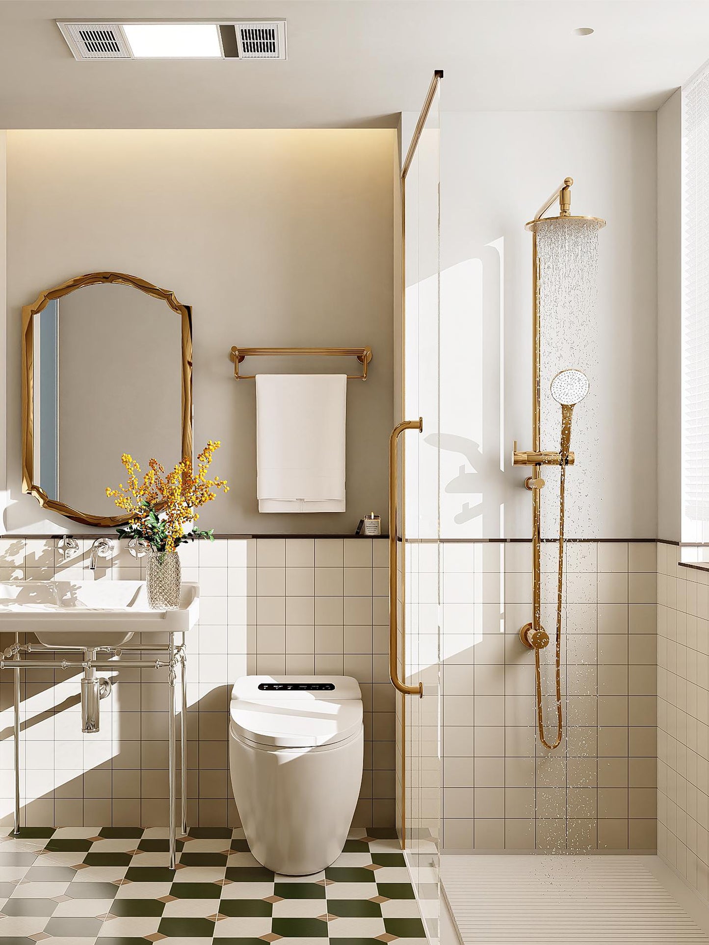 Vefon the mid century modern design bathroom vanity cabinets