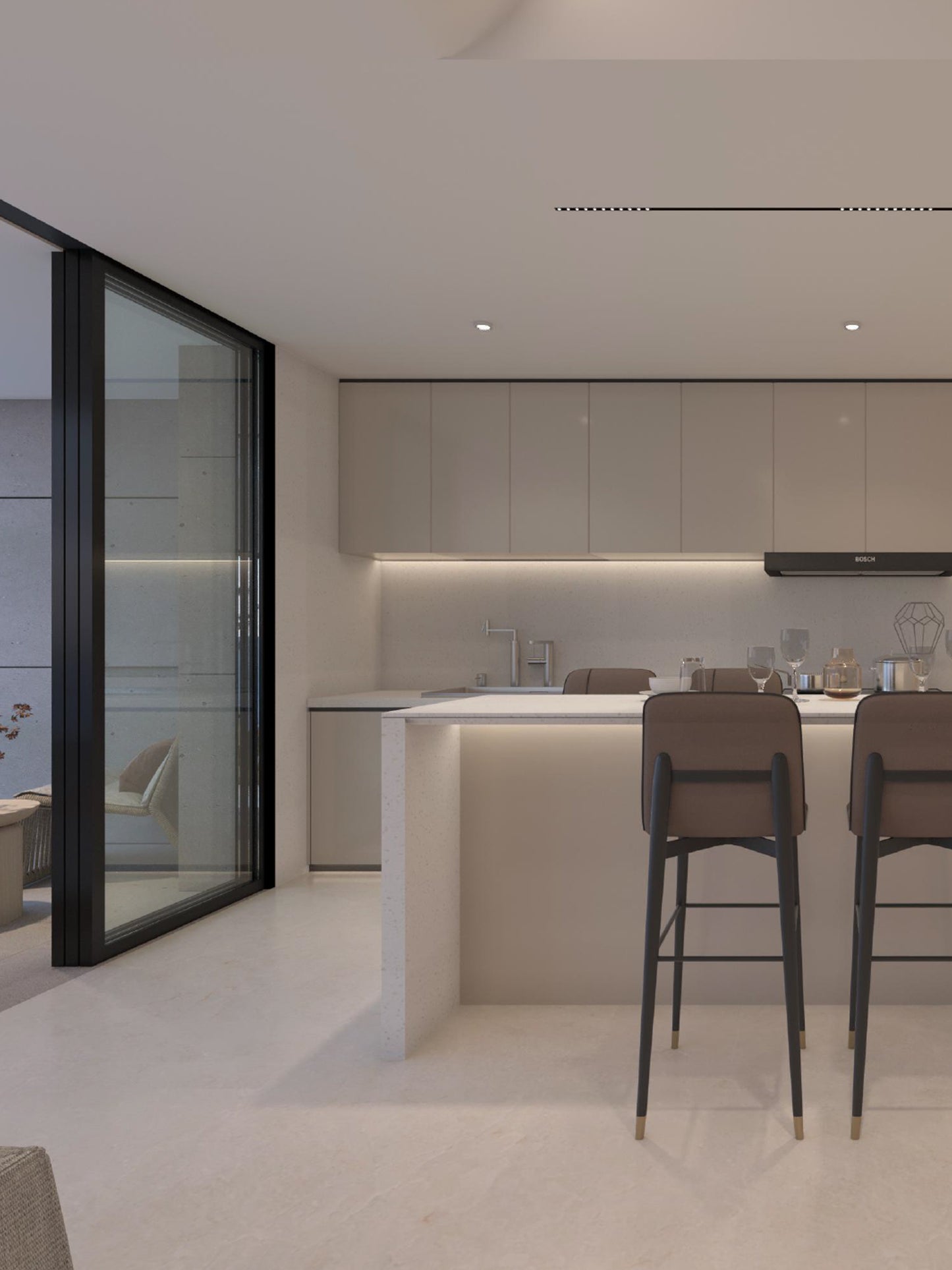 Vefon modern luxury modular kitchen