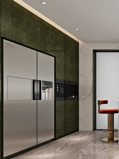 Vefon white MDF new smart pvc kitchen cabinets cupboard