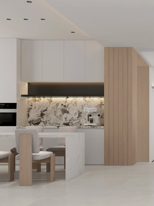 Vefon new model furniture modular kitchen wall cabinet dining sets kitchen furniture